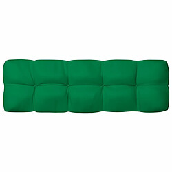 Maison Chic Coussins Confort,Coussins de canapé palette 7 pcs Vert -GKD83095 pas cher