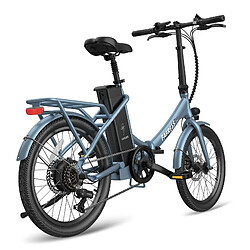 Acheter Vélo électrique FAFREES F20 Lasting - Moteur 250W Batterie 36V18.2Ah Assisted Autonomie 120KM Frein à Disque Mécanique - Gris Bleu