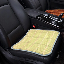 Wewoo Pour la voiture de bureau de famille livraison aléatoire de couleur Tapis de coussin de de siège de bambou de refroidissement automatique de 