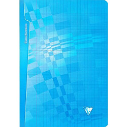 Clairefontaine Metric Lot de 2 Cahier grands carreaux sans spirales avec couverture polypropylène A4 Coloris assortis