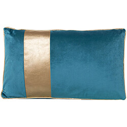 Coussin Alexandra House Living Bleu Textile 50 x 30 cm 