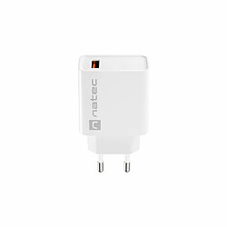 Acheter Chargeur mural Natec NUC-2057 RIBERA Blanc 18 W