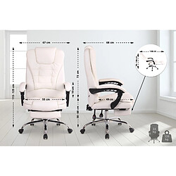 Non Chaise de bureau Oxygen simili cuir