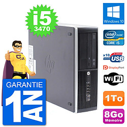 PC HP Compaq Pro 6300 SFF Intel i5-3470 RAM 8Go Disque Dur 1To Windows 10 Wifi · Occasion 