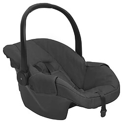 vidaXL Siège d'auto pour bébé Anthracite 42x65x57 cm