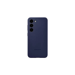 Coque en silicone pour Samsung Galaxy S23 5G Bleu