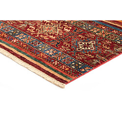 Avis Vidal Tapis de laine 202x157 multicolore Torkman