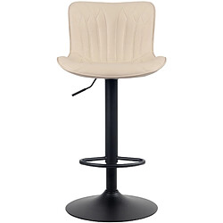 Avis Non Tabouret de bar Linus simili cuir