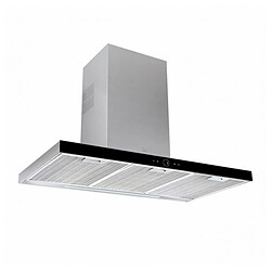 Totalcadeau Hotte standard à 4 vitesses à lumière LED 90 cm 700 m3/h 72 dB 270W Acier inoxydable Noir - Hotte de cuisine pas cher