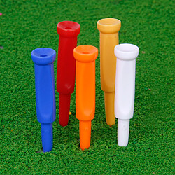 Tés De Golf Professionnels En Plastique 35pcs - 70 Mm 2-3 / 4 Pouces - Couleurs Mélangées pas cher