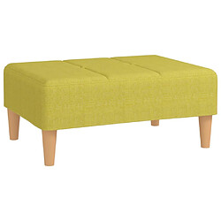 Maison Chic Repose-pied,Tabouret confortable Vert 78x56x32 cm Tissu -MN42134