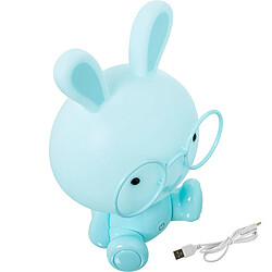 Acheter Lampe de bureau Alexandra House Living Bleu Plastique 20 x 31 x 17 cm Lapin