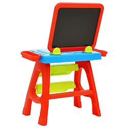 Acheter vidaXL Ensemble 3 en 1 de chevalet et bureau d'apprentissage enfant