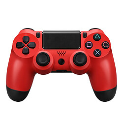 Manette de jeu PS4 Bluetooth sans fil Six Axies DualShock 4 pour PlayStation 4 Rouge