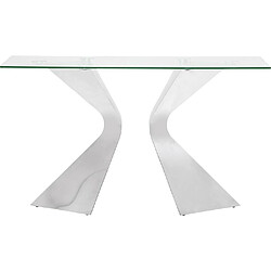 Karedesign Console Gloria 140x45cm chromée Kare Design