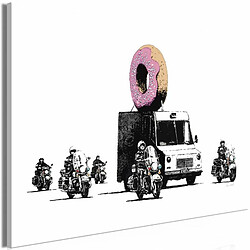 Paris Prix Tableau Imprimé Donut Police Wide 80 x 120 cm 