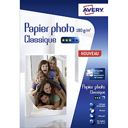 Avery Boîte de 80 feuilles de papier photo brillant - C2570-80