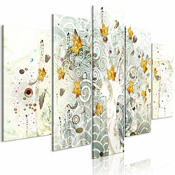 Paris Prix Tableau Imprimé 5 Panneaux Autumn Leaves Wide 100 x 200 cm