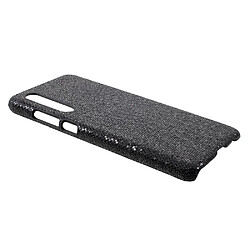 Acheter Etui en PU rude paillettes pailletées noires pour votre Huawei P30