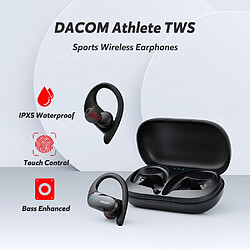 Universal Bouchons d'oreille Bluetooth TWS Casque stéréo sans fil réel Casque de sport Bouchons d'oreille IOS imperméable