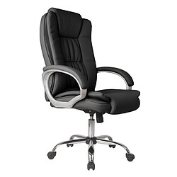 Vs Venta-Stock Fauteuil de bureau KAREN noir. Hauteur d'assise: 48-58 cm. Fauteuil de bureau karen noir 