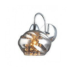 Luminaire Center Applique murale en cristal Ritmo Chrome