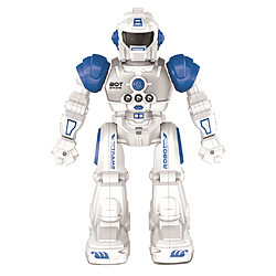 Télécommande RC Smart Robot Gesture Capteur Figure Dansant Singing Jouet Bleu