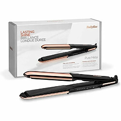 BaByliss Lisseur Pure Metal 2 in 1 avec technologie Ionique et plaques Diamant-Ceacute;ramique ST481E