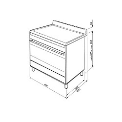 Acheter Smeg Piano de cuisson BG91N2