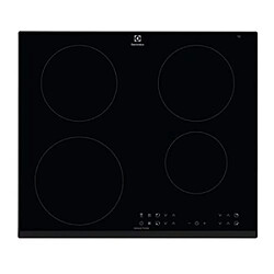 Electrolux LIR60433 Table de Cuisson 7200W 230V 4 Foyers Encastré Verre Noir