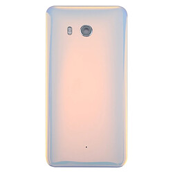 Wewoo Coque arrière blanc pour HTC U11 Couverture Arrière iPartsAcheter