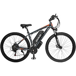 GUNAI Vélo Electrique Adulte 29 "48V 15Ah VTT 21 vitesses Ecran LCD - Noir