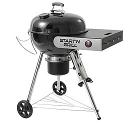 Barbecue Start N Grill Ø 57 cm au charbon de bois à allumage automatique, système breveté unique