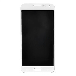 Wewoo Pour Samsung Galaxy E7 Blanc pièce détachée LCD Affichage + Écran Tactile Digitizer Assemblée Remplacement