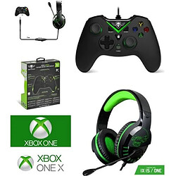 Pack Manette XBOX ONE-S-X-PC Spirit of gamer SPECIALE+ Casque Gamer PRO H3 SPIRIT OF GAMER XBOX ONE/S/X/PC Cadeau de noël