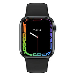 Yonis Montre Connectée Or Écran Couleur Silicone IP67 Bluetooth 5.2