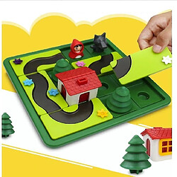 Universal Intelligent IQ Challenge Jeu de société Petit Chaperon Rouge Puzzle Jouet adapté en anglais @