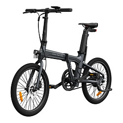 Vélo électrique pliant ADO Air 20 - Moteur 250W Batterie 36V9.6Ah Assisté Autonomie 100KM Freins à Disque Hydrauliques - Gris