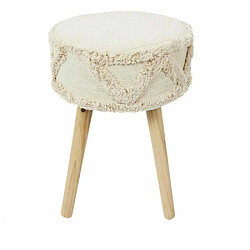 Avis The Home Deco Factory Tabouret rond pieds en pin Mirage.