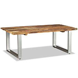 Acheter vidaXL Table basse Bois de récupération massif 100x60x38 cm