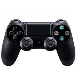 Chrono Manette PS4, Contrôleur de Jeu sans Fil Wireless Gamepad avec USB Rechargeable pour Playstation 4/PS4 Slim/PS4 Pro/PS3(noir)