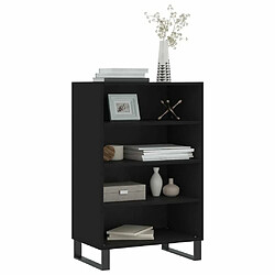 Avis Maison Chic Buffet,Meuble de Rangement,commode pour salon,Cuisine noir 57x35x90 cm bois d'ingénierie -MN44209