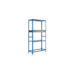 Simonrack Etagère 4 niv./1 tiroir 800 Kg L. 1200 x Ht. 2000 x P. 400 mm KIT SIMONGARAGE BOX MEGAPLUS 4/400 - 447109232201244 - Simonauto