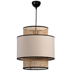 Hanah Home Suspension en rotin effet cannage Diana.