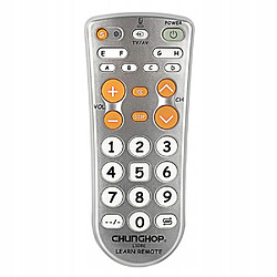 GUPBOO Télécommande Universelle de Rechange pour TV/SAT/DVD/CBL/DVB-T/AUX grand bouton de copie