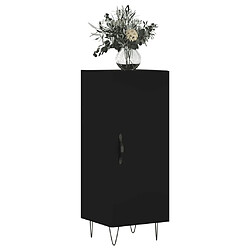 Avis Maison Chic Buffet,Meuble de Rangement,commode pour salon,Cuisine Noir 34,5x34x90 cm Bois d'ingénierie -MN51966