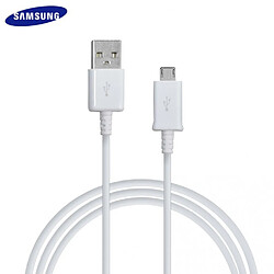 Câble 1.5 mètre Data Micro USB Samsung ECB-DU4EWE Blanc 