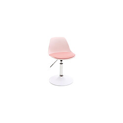 Miliboo Chaise de bureau design enfant rose STEEVY