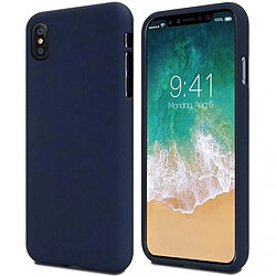 mercury soft coque sony xperia 10 niebieski /midnight blue (xa3)