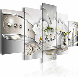 Paris Prix Tableau Imprimé Pearl Dance of Orchids 50 x 100 cm 